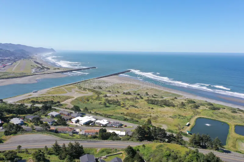 A Day in Gold Beach & Pistol River: Where Rogue River Meets the Pacific 1 rogue river going ocean gold beach oregon rogue river going ocean gold beach oregon aerial photo 361087025.jpg